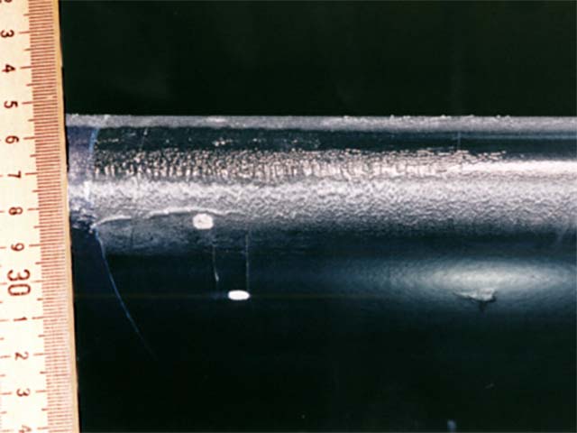 Droplet size effect on ice accretion: 'Small', 15 microns