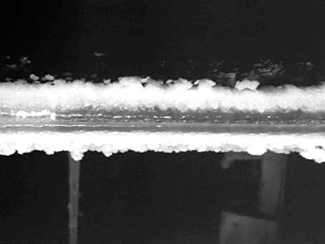 Twenty-Two minute ice accretion on a general aviation airfoil
