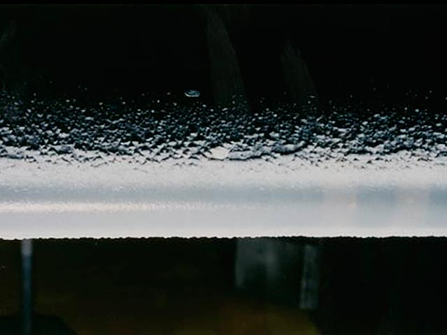 Two-minute ice accretion on a general aviation airfoil