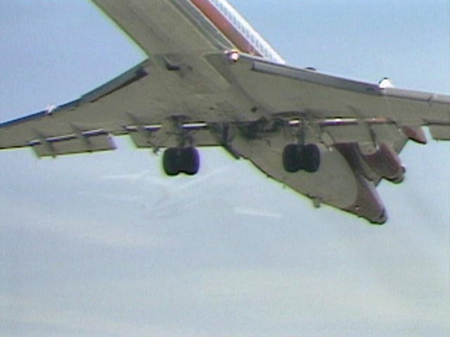 Jet at take-off