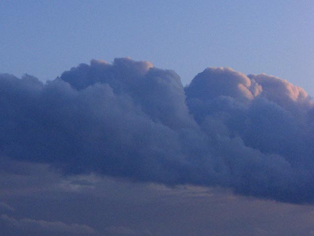 Clouds as seen in flight