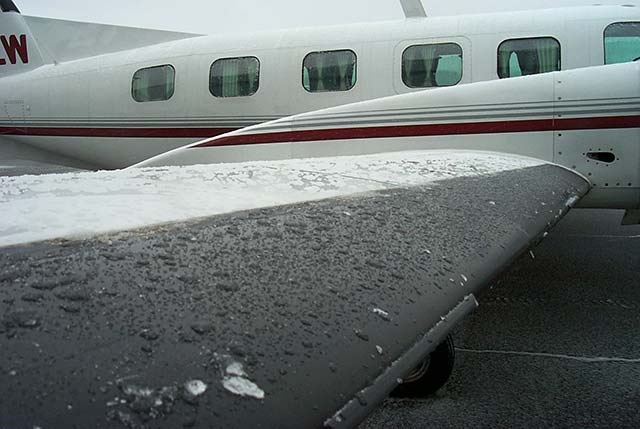 Residual effects of ice pellets