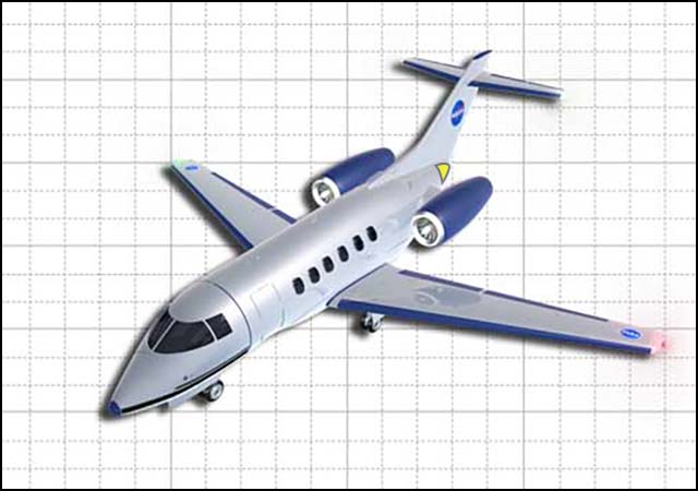 Graphic view of jet aircraft with APU highlighted
