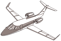 Graphic of Lear Jet