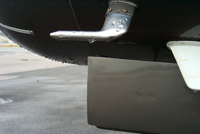 Ice on pitot tube